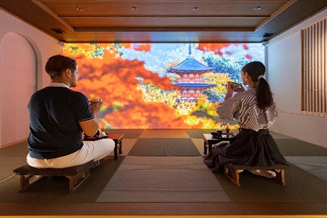 Digital Tea ceremony room